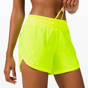 Lululemon Track That Short - Midrise 5 inch - Highlighter Yellow